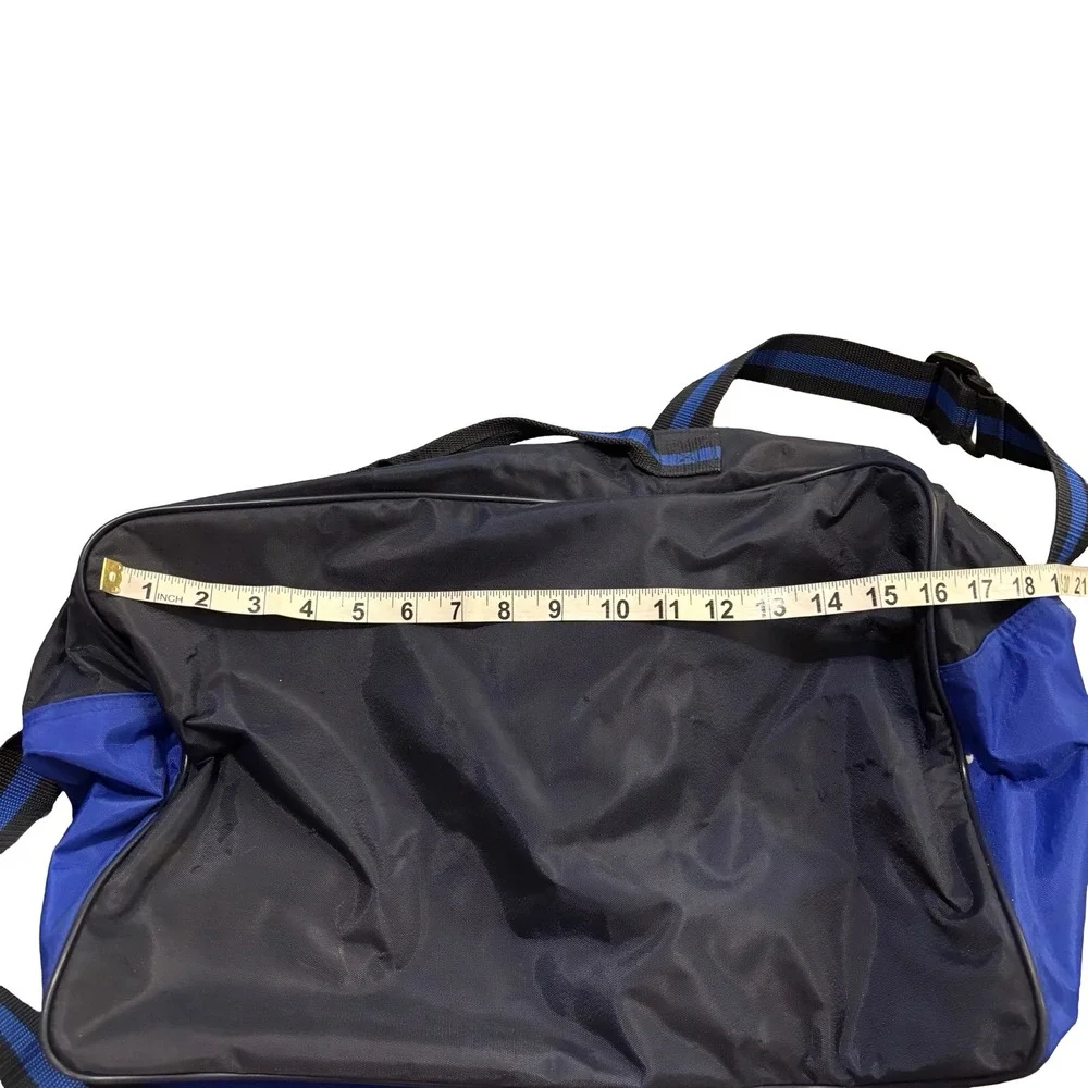 Polo Sport Ralph Lauren Vintage Blue Nylon Duffle‎ Bag 90s Gym Travel Bag